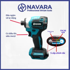 Thân chuyên vít DTD173 Chân Pin Phổ Thông, Động cơ không chổi than body chưa có pin sạc