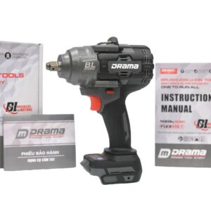 Thân máy siết bulong pin DRAMA D5600 FLEX, 1280Nm, Không chổi than, 3 Tốc độ