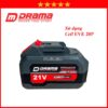 Pin Drama EVE CENTURY Cell EVE 20P Chân pin Phổ Thông Chạy Được Cho Máy Khoan maysiet bulong Makita Chính Hãng Dung Lượng Cao