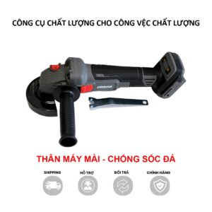 Thân Máy Mài DRAMA D5100 FLEX, Tính năng Chống Sốc Vỡ Đá, Chống Khởi Động Lại, Động Cơ Chổi Than, Chân Pin Phổ Thông máy cắt cầm tay