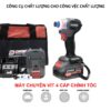 Máy chuyên bắn vít búa pin DRAMA 5668 Flex, Động cơ Không chổi than 4 Tốc độ, Thiết kế Compact, Nhỏ gọn, Hiện đại