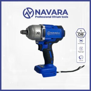 Thân Máy Siết Bulong Navara NVR-6003 880N.m, Đầu Bu lông đặc, Động Cơ không chổi than, Chân Pin Phổ Thông