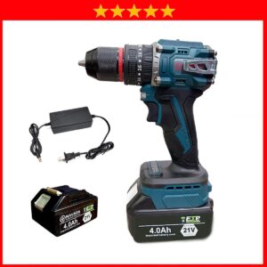 Máy Khoan Pin THPRO TH7821 3 Chức năng, Đông cơ không chổi than, Đầu kẹp Autolock, Chân pin phổ thông